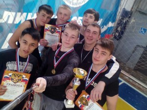 Курсанты Сахалинского высшего морского училища стали чемпионами районного турнира по мини-футболу
