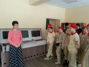 в тренажерном классе